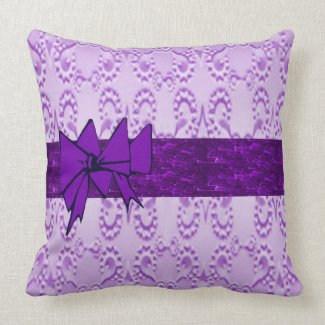 Lavender Lace throwpillow
