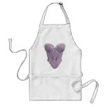 Lavender Lace Corset Apron