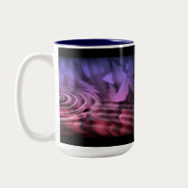Lavender Lagoon Mug by naturespaintbox Lavender Lagoon Mug