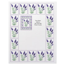 Lavender Letterhead