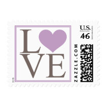 Lavender Love Postage Stamp