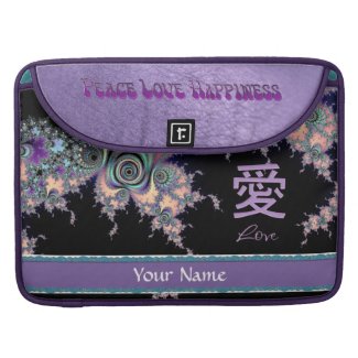 Lavender Love Symbol Chinese Character