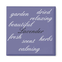 Lavender - magnet by seashell2 Lavender - magnet