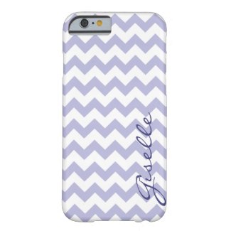 Lavender Monogram Chevron Zigzag Pattern iPhone 6 iPhone 6 Case