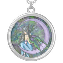 Lavender Moon Fairy Necklace