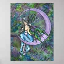 Lavender Moon Poster Print by Ashley Thieszen