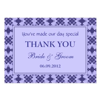 Lavender Personalized Wedding Favor Gift Tags profilecard