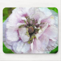 Lavender Poppy Mousepad