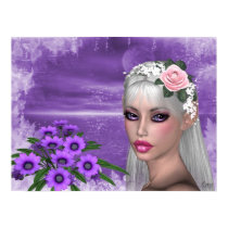 Lavender print by Ceyzpurplestang Lavender print