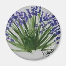 Lavender Refrigerator Magnets