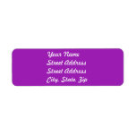 Lavender Return Address Sticker Return Address Labels