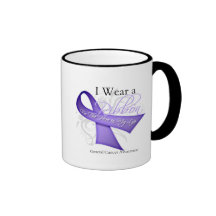 Lavender Ribbon Hero in My Life - General Cancer Mugs