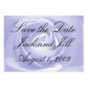 Lavender Rose, Save the Date business cards by CyrScenes Lavender Rose, Save the Date business cards