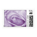 Lavender Rose Wedding Postage postage