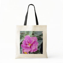 Lavender Saintpualia 'Precious Moments' (African V Canvas Bags