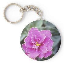 Lavender Saintpualia 'Precious Moments' (African V Keychains