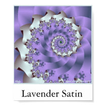 Lavender Satin posters by paragon5 Lavender Satin posters