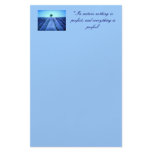 Lavender stationary personalized stationery
