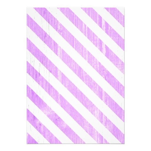 Lavender Stripes Bridal Shower Invitations