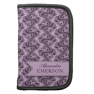 Lavender Swirls Rickshaw Folio Planner rickshawfolio