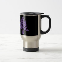 Lavender Tree Doodle V4.0 mugs