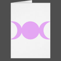Lavender Triple Goddess cards
