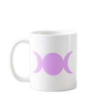 Lavender Triple Goddess mugs