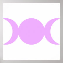 Lavender Triple Goddess Print