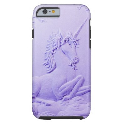 Lavender Unicorn in Forest Glade by Sharles iPhone 6 Case