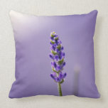 Lavender Up Close Purple Pillow pillows