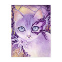 Lavender Venice Night - Postcard
