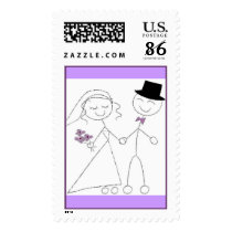 Lavender Wedding postage by jennyd04 Lavender Wedding postage