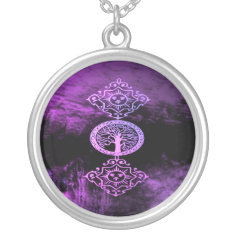 Lavender Wicca Necklaces