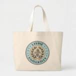 Lavoi University Light Blue Canvas Bags