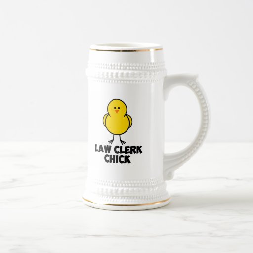Law Clerk Chick Mug