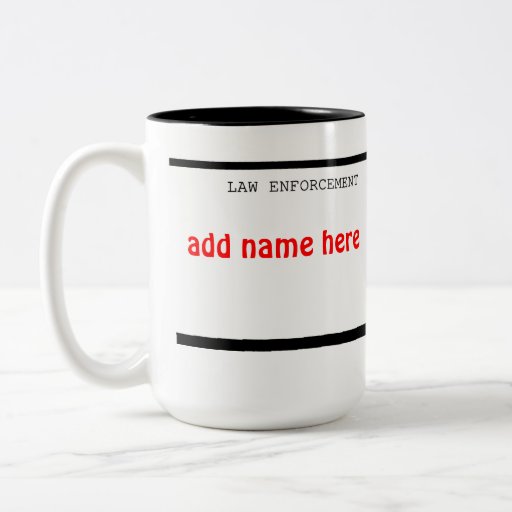 Law Enforcement Bolo Mug Zazzle