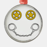 Law Enforcement Smile Ornaments