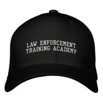 LAW ENFORCEMENTTRAINING ACADEMY embroidered hats