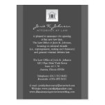 Law Firm Announcement Cards Post Cards