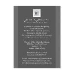 Law Firm Announcement Cards Post Cards