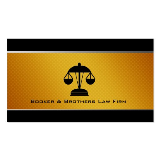 Law Firm Business Cards (front side)