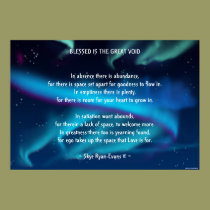 Law of Attraction & Abundance Aurora Art Poster posters