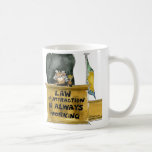 Law of Attraction Cartoon Judge Mug mugs