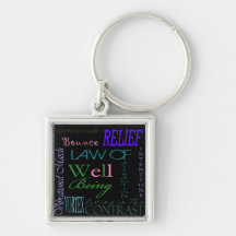 Law of Attraction Keychain