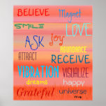 "LAW OF ATTRACTION" POSTERS