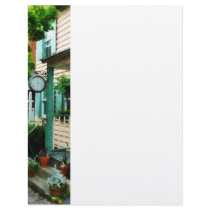 Law Office With Clock Personalized Letterhead