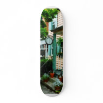 Law Office With Clock Skateboard Deck