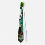 Law Office With Clock Neck Tie