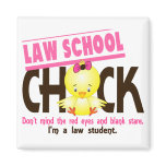 Law School Chick 2 Refrigerator Magnet