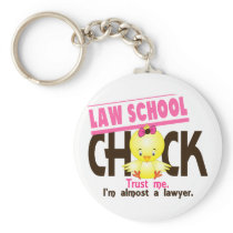 Law School Chick 3 Key Chain